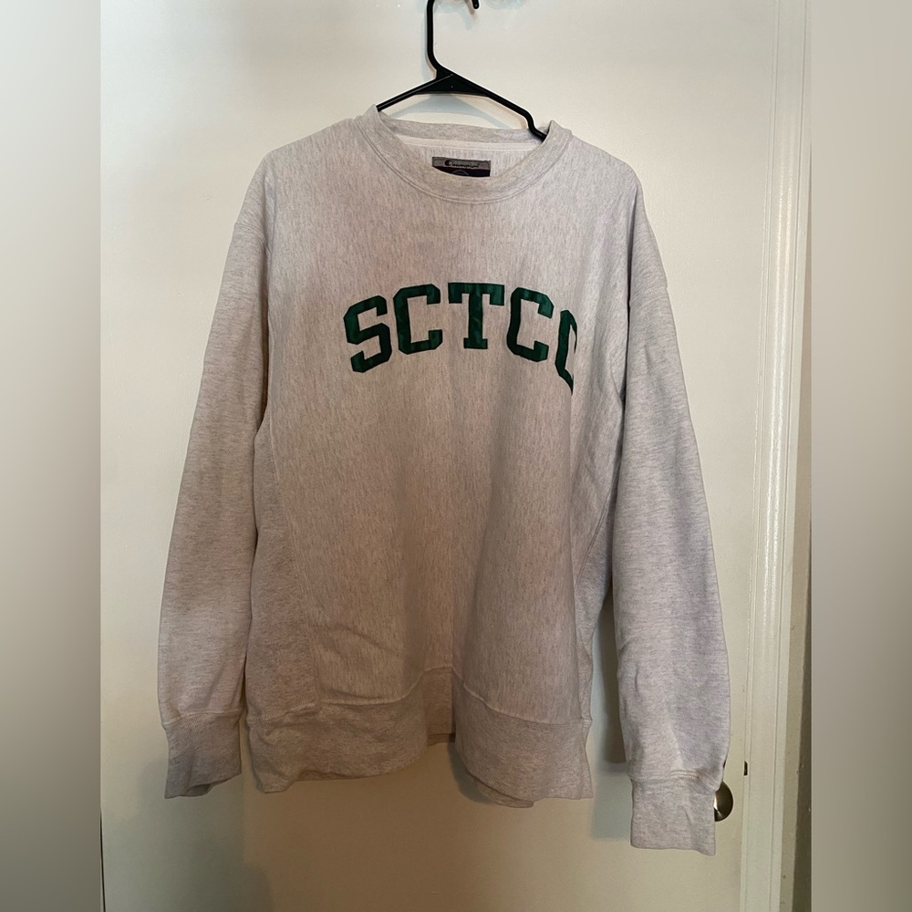 Champion Gray Reverse Weave Sweatshirt